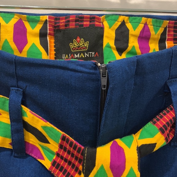 High waist pants with belt - Picture 3 of 3